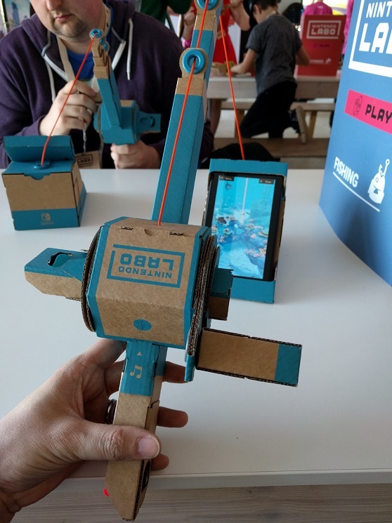Toy-Con prut Nintendo Labo; Launch Event, Toy-Con, prut