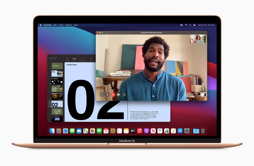 Apple; Apple M1;procesor; Big Sur; MacBook Air;