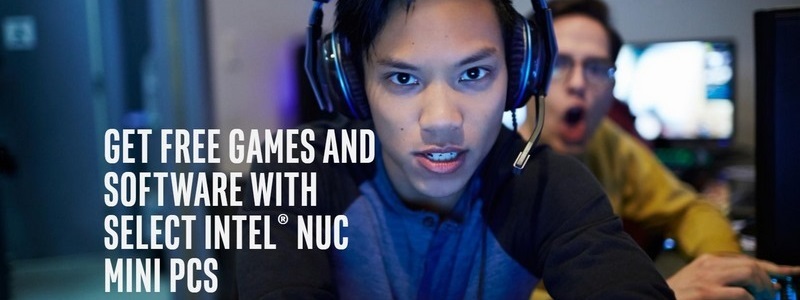  K vybraným NUC mini PC od Intelu balíček her a programů zdarma!