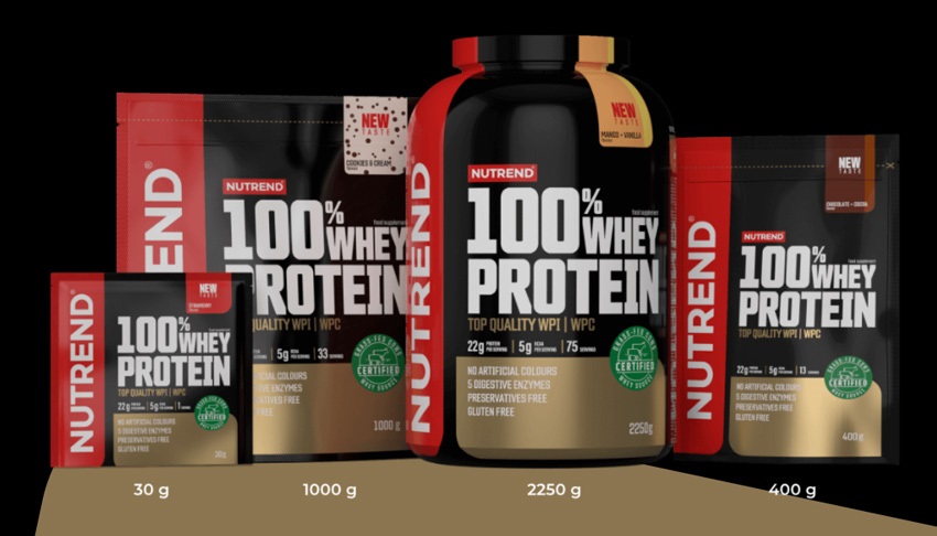 NUTREND; sportovní výživa;proteiny;