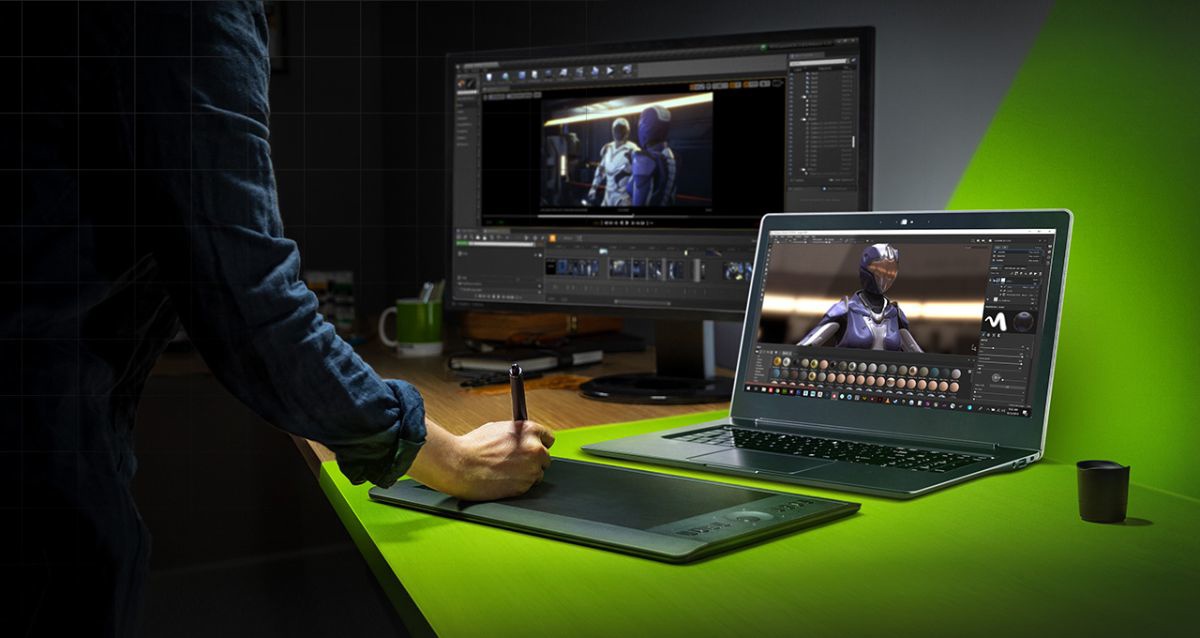 Blender s RTX OptiX ray tracingem