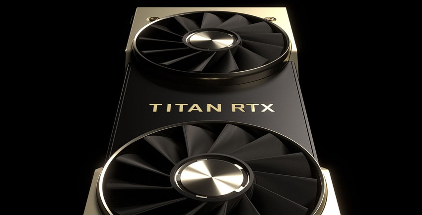 NVIDIA Titan RTX, detail chladiče