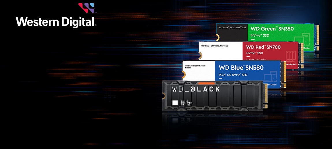 SSD-Festplatten von WD