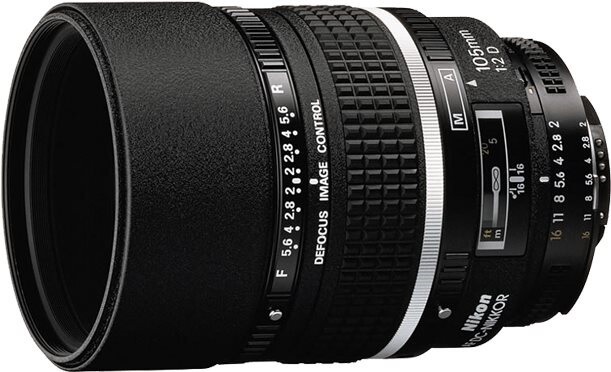 Objektiv Nikkor 105 mm