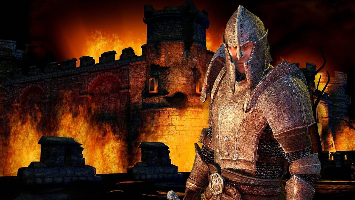 The Elder Scrolls 4: Oblivion remake; screenshot: cover