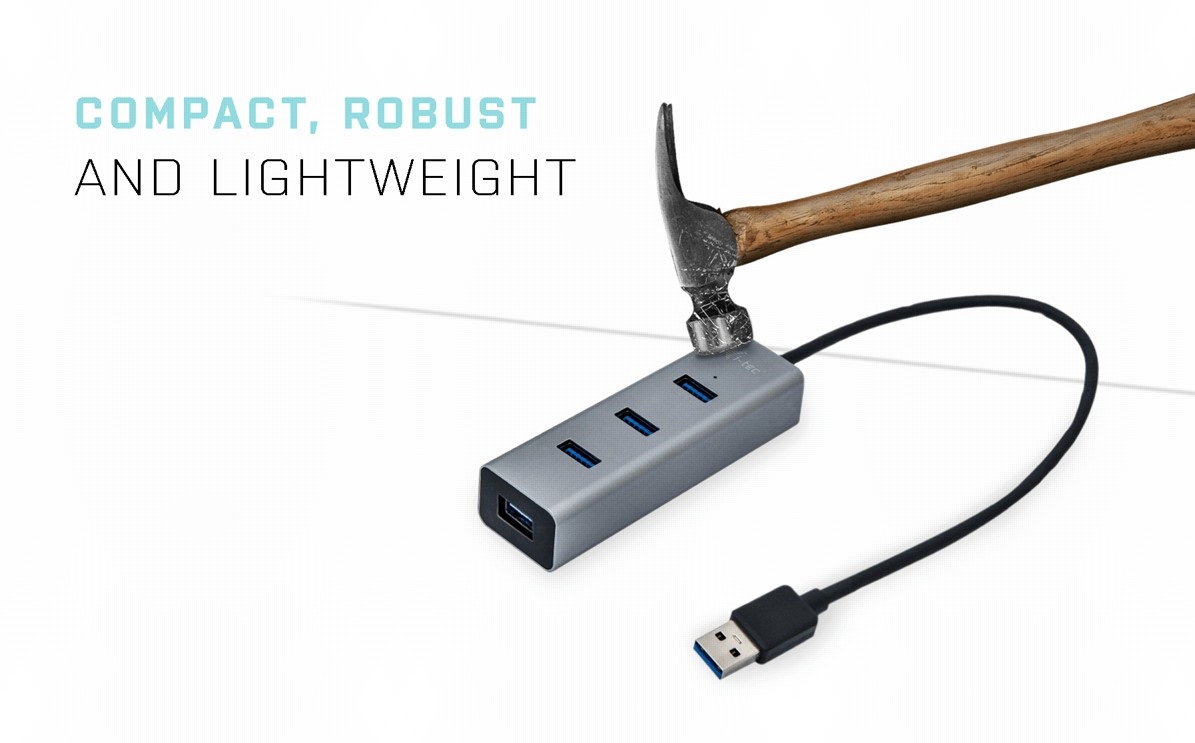 i-tec USB 3.0 Metal HUB 4 port