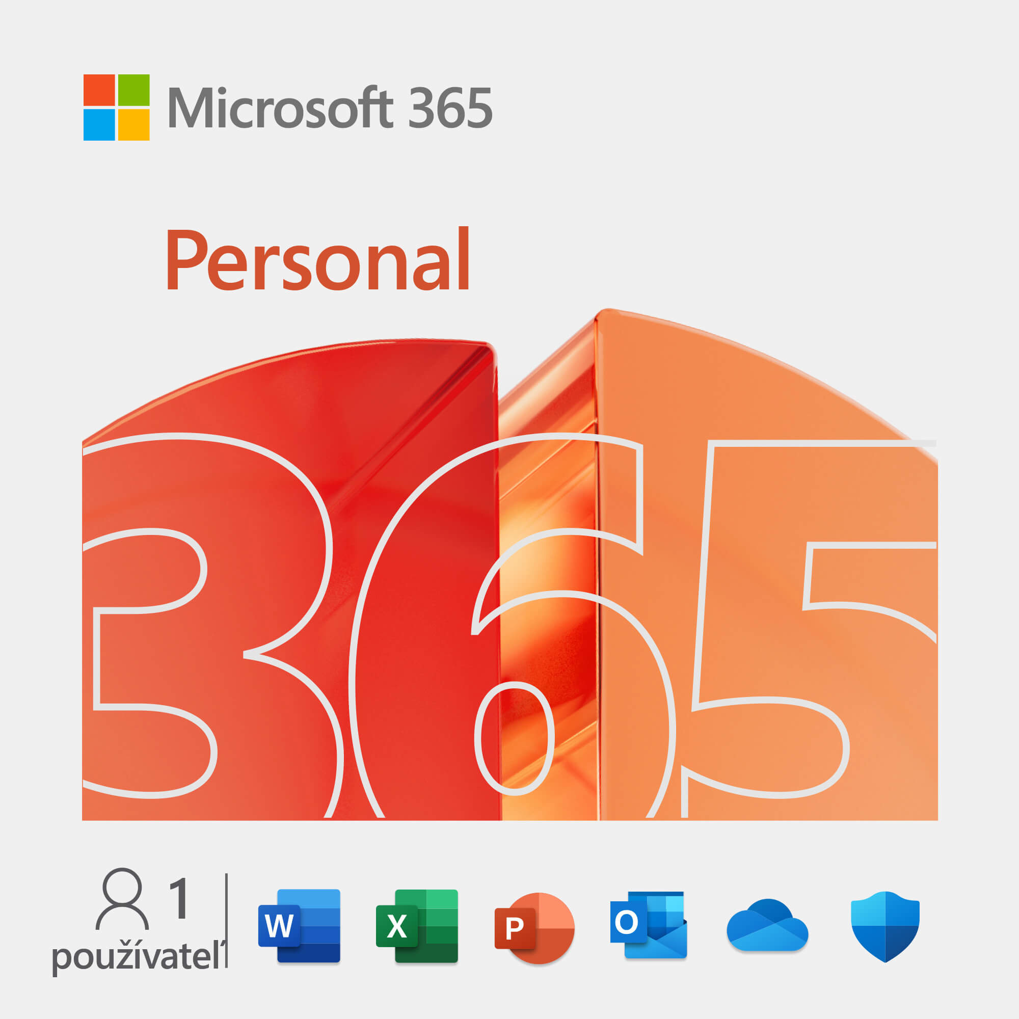 Kancelársky softvér Microsoft 365 pre jednotlivcov SK (BOX)