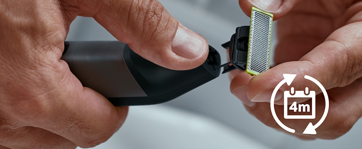Pohodlné a rychlé oholení Philips OneBlade Pro QP6530/15