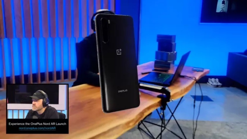 OnePlus Nord, bemutató a kiterjesztett valóságban