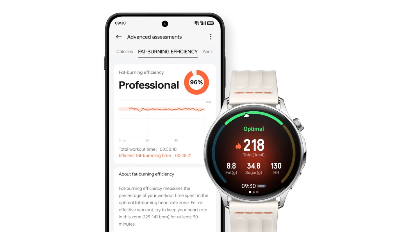 OnePlus Watch Lite, spojení s mobilem