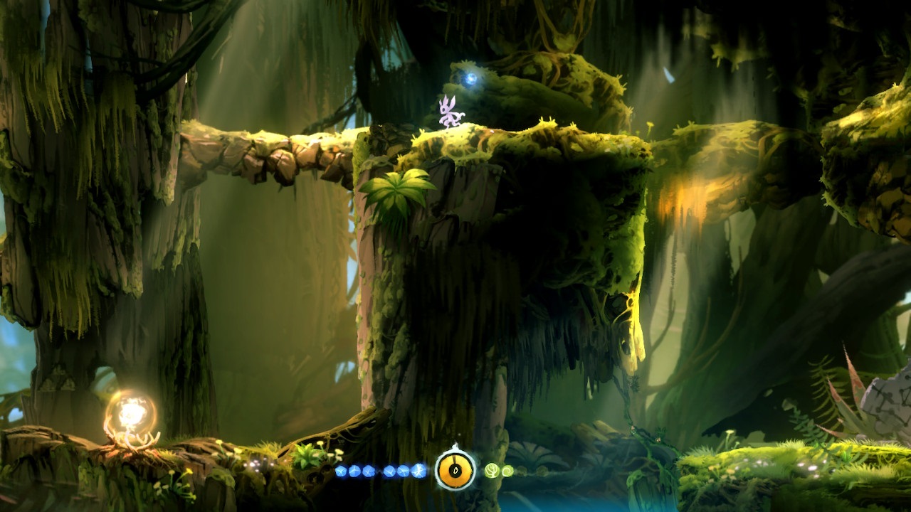 Ori and the Blind Forest; gameplay: orb
