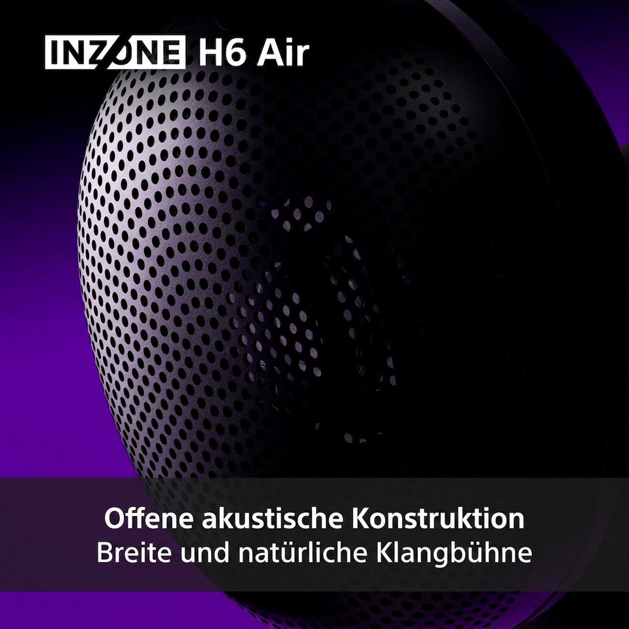Sony INZONE H6 Air, Black