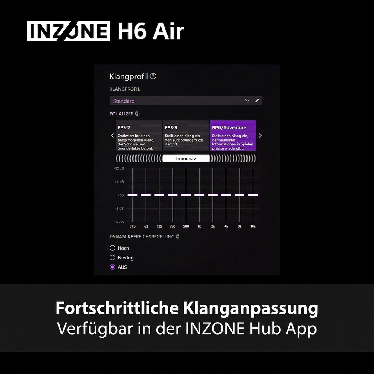 Sony INZONE H6 Air, Black