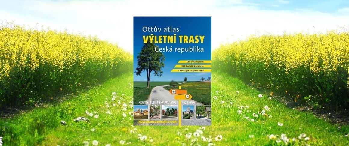 Ottův atlas; Výletní trasy Česká republika; kniha měsíce