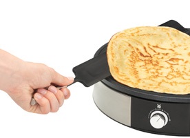 Das Zubehör für die Pfannkuchenmaschine ist spülmaschinenfest