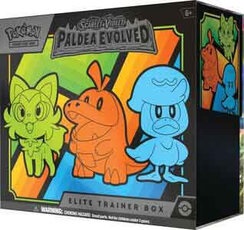 Pokémon Paldea Evolved Box