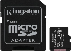 adaptér a Micro SD karta 256 GB