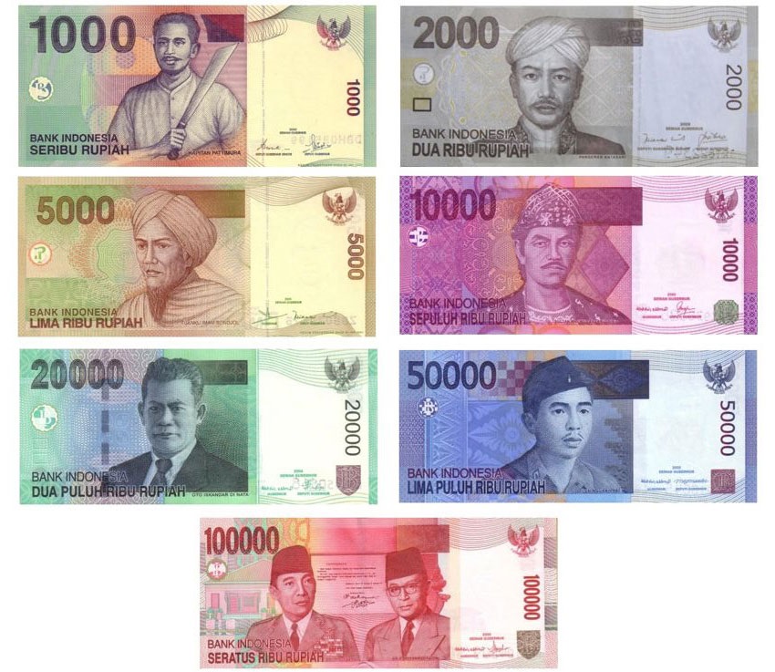 Peníze na Bali
