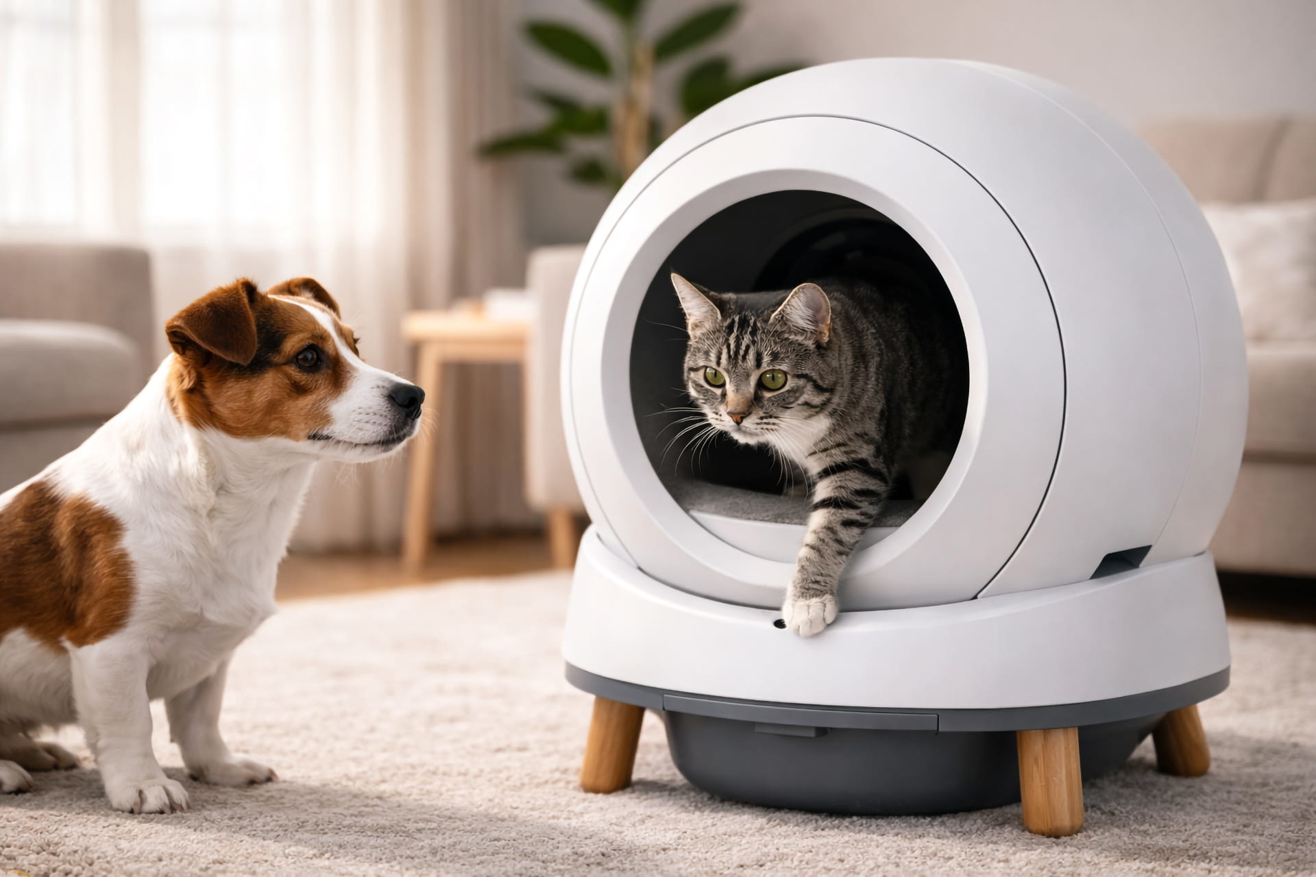 Pet smart toalety