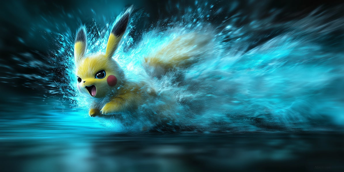 Pikachu a quick attack