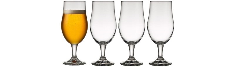 Sklenice na pivo na stopce