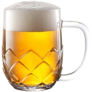 Půllitr na pivo s uchem