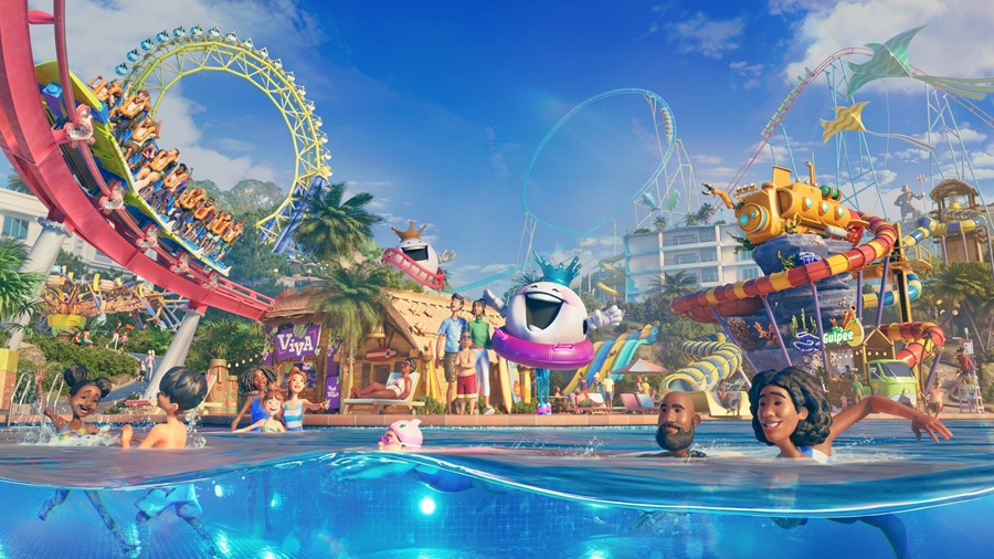 Planet Coaster 2; screenshot