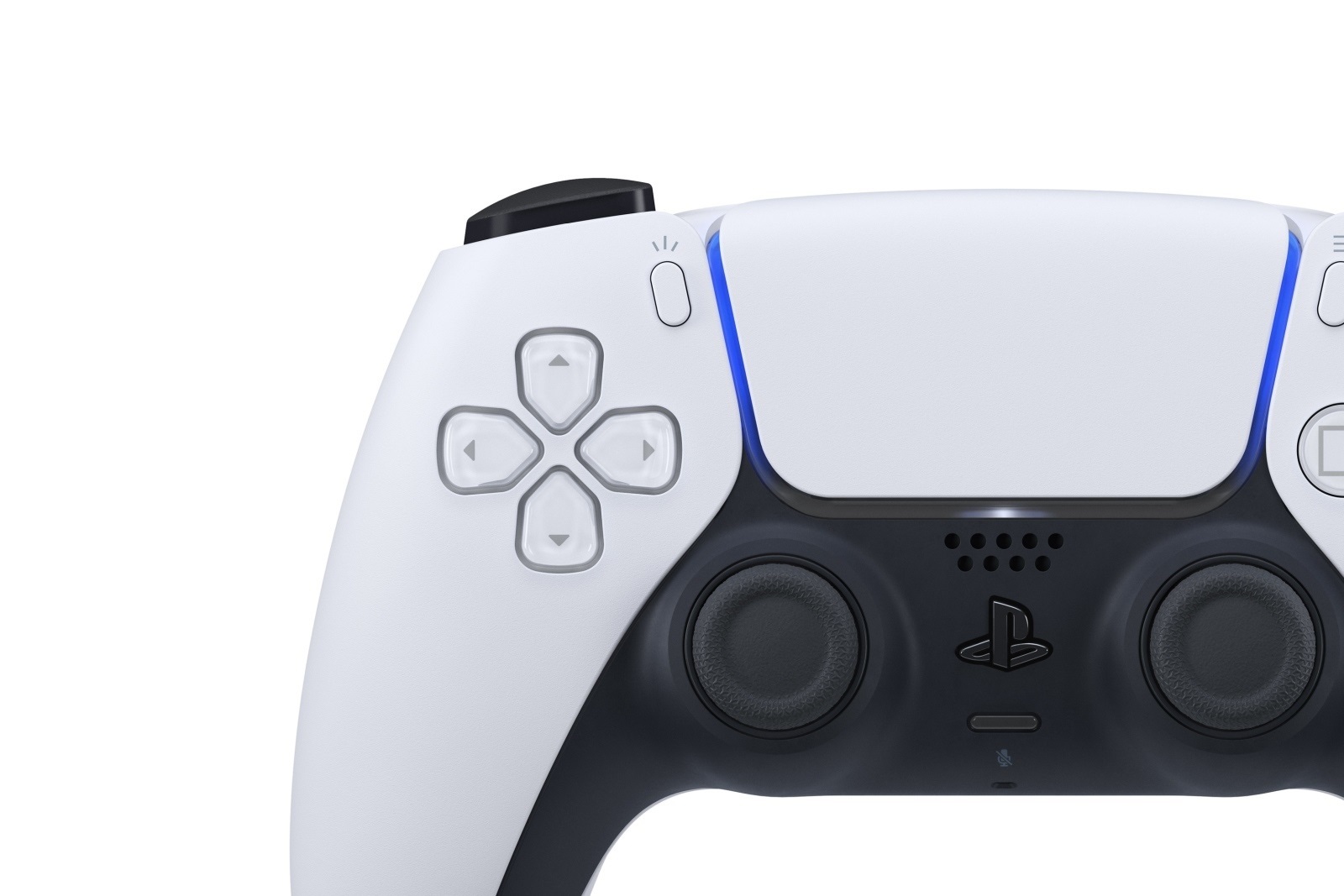 PlayStation 5 DualSense; screenshot: Create tlačítko