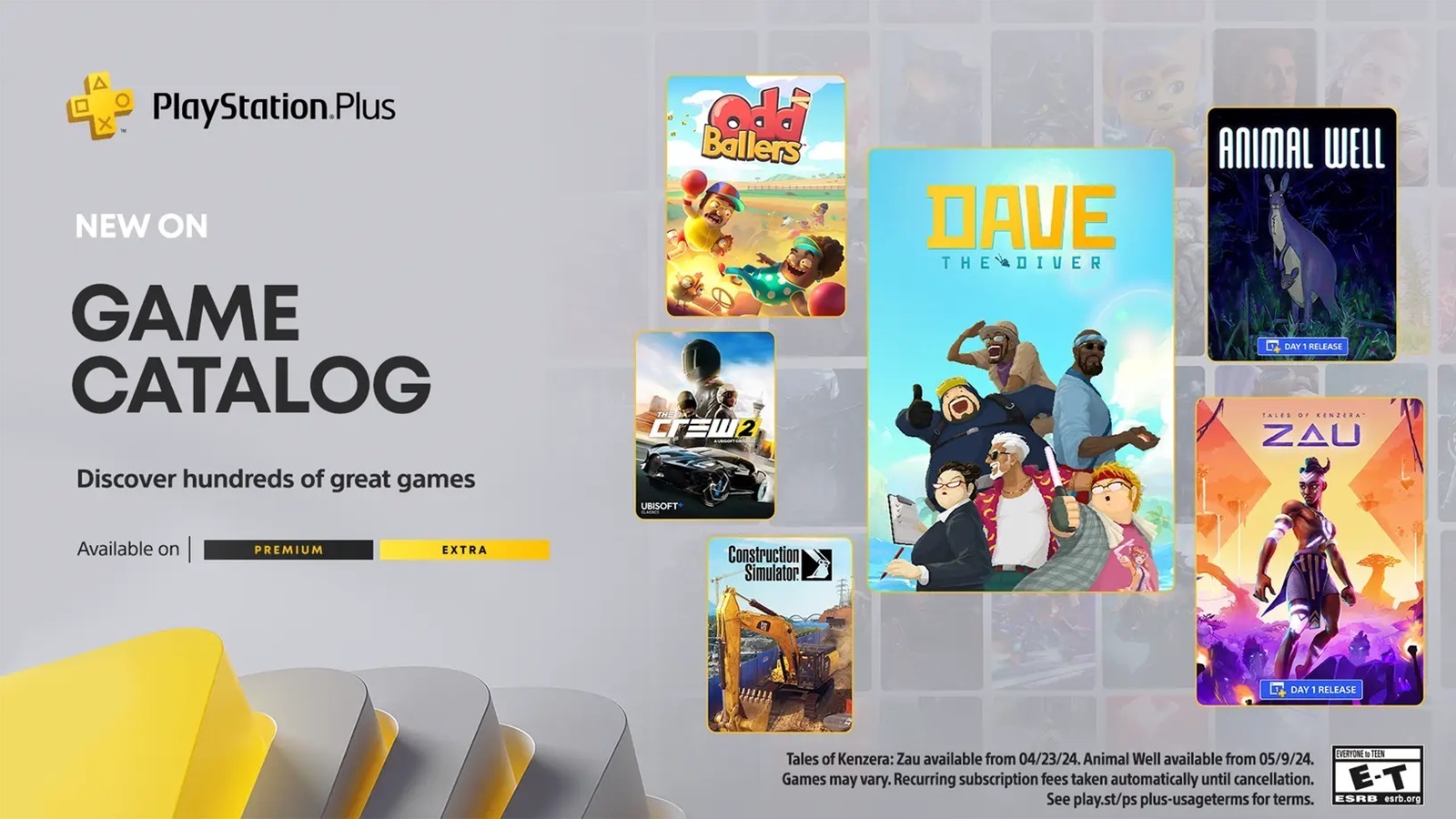 PlayStation Plus; katalóg hier – apríl 2024; thumbnail