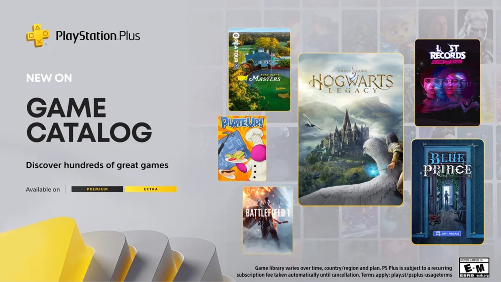 PlayStation Plus; katalog her – duben 2025; thumbnail