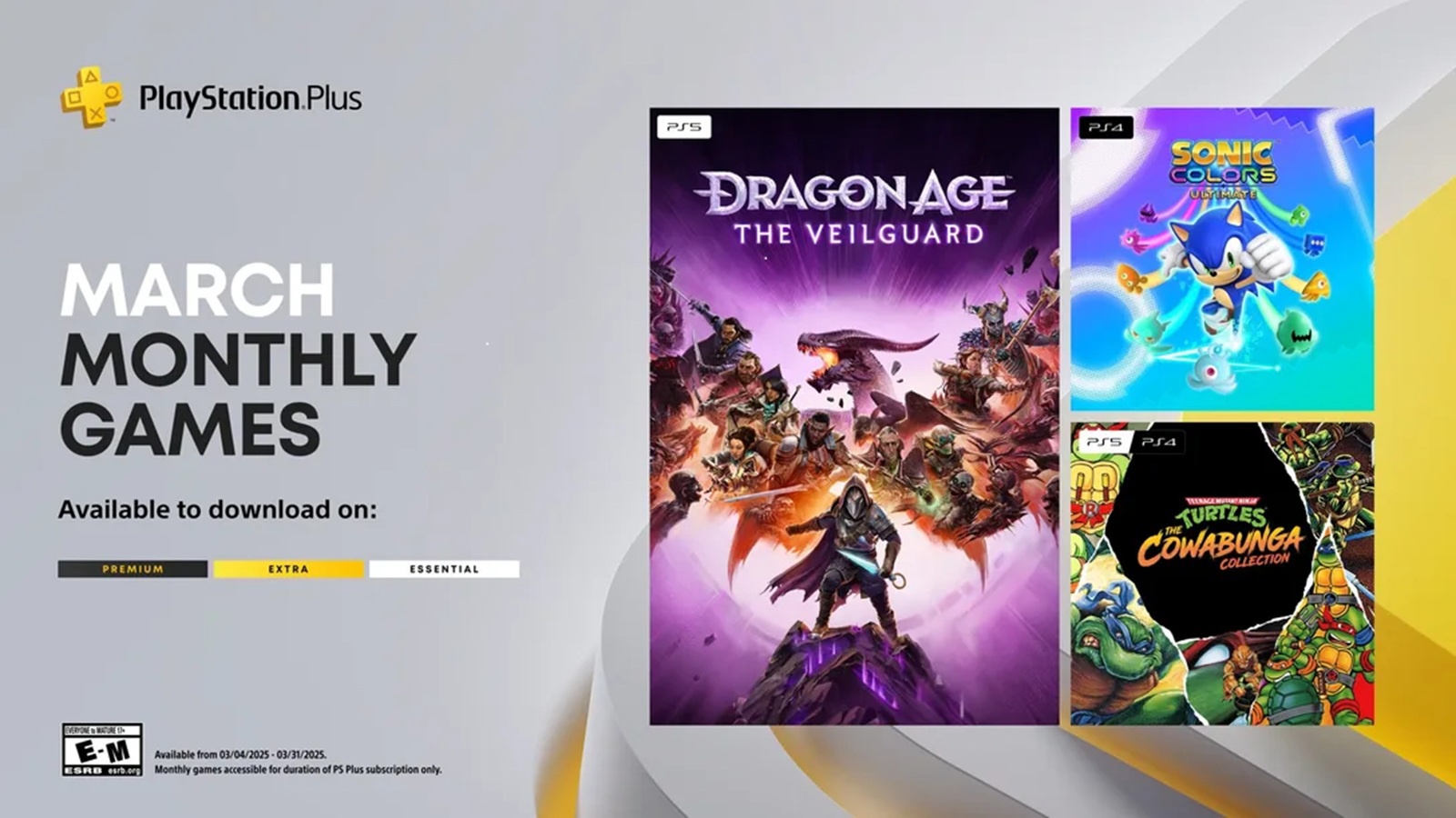 PS Plus – hry měsíce březen; screenshot: cover