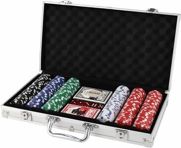 Poker sada s kufrem