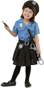 Polizeiuniform für Mädchen