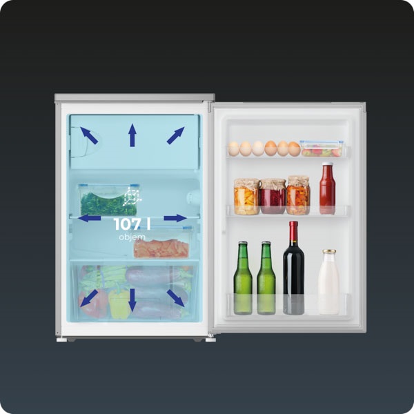 Siguro TT-E250S Chill & Freeze small refrigerator