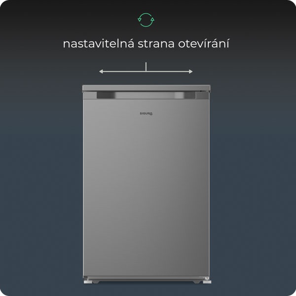 Siguro TT-E250S Chill & Freeze small refrigerator