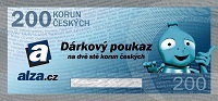 Dárkový poukaz Alza.cz 200 Kč