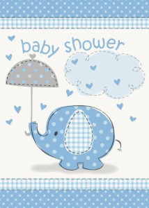 Baby shower pozvánka