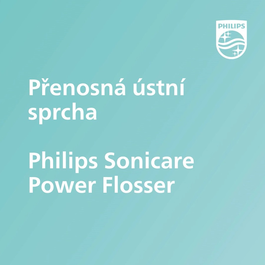 prenosná ústna sprcha Philips Sonicare Power Flosser Portable HX3826/33
