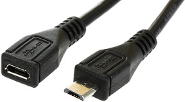 Micro USB prodlužovací kabel