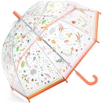 průhledný deštník