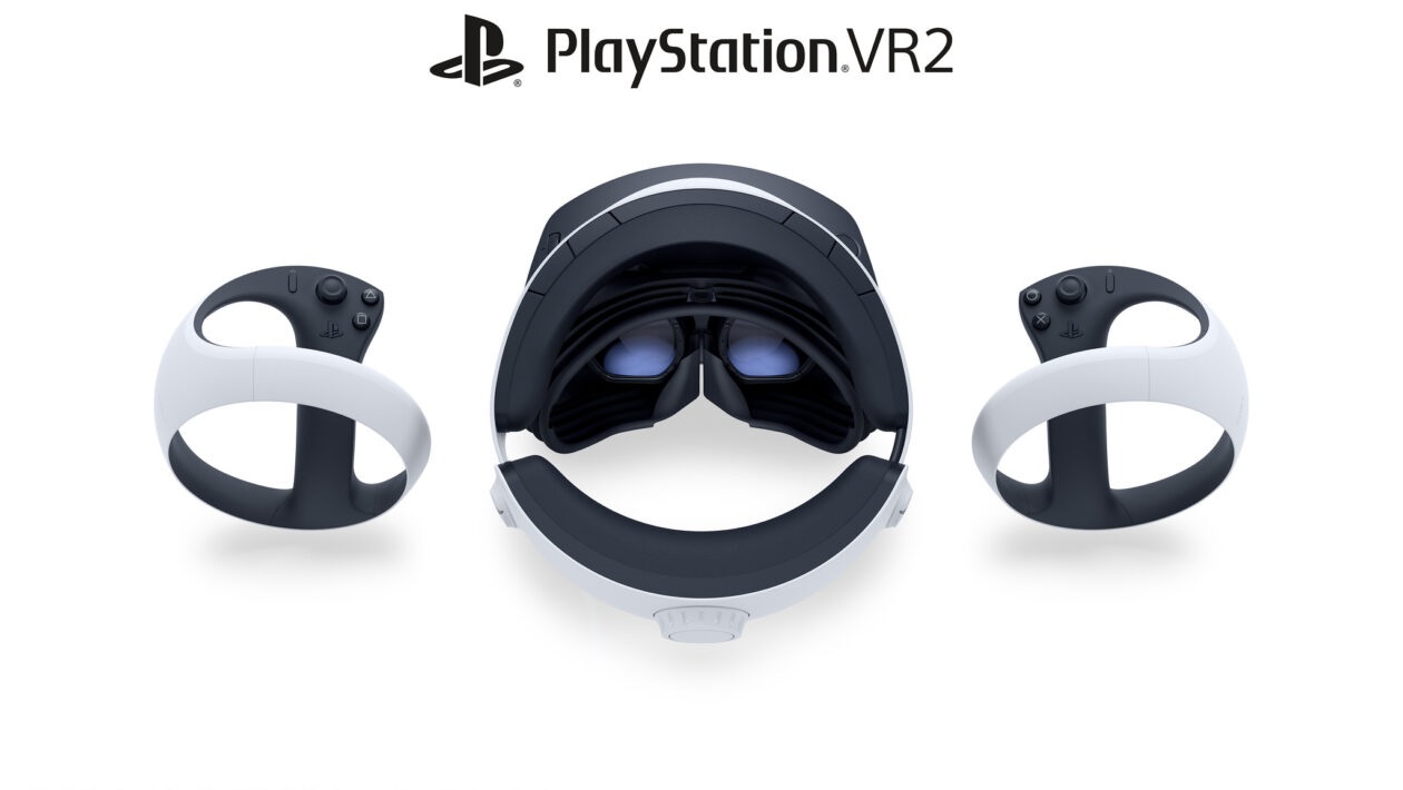 PS VR2; screenshot: helma a ovladače