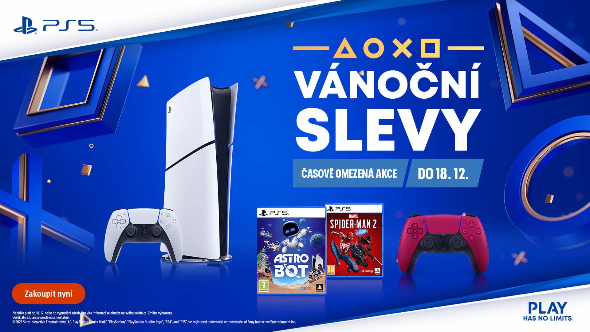 Vánoční slevy PlayStation vrcholí! PS5 Pro je levnější a hity jako God of War koupíte za přijatelnou cenu 6 Vánoční slevy PlayStation vrcholí! PS5 Pro je levnější a hity jako God of War koupíte za přijatelnou cenu - ps vanoce cz