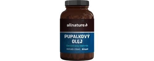 Pupalkový olej kapsle