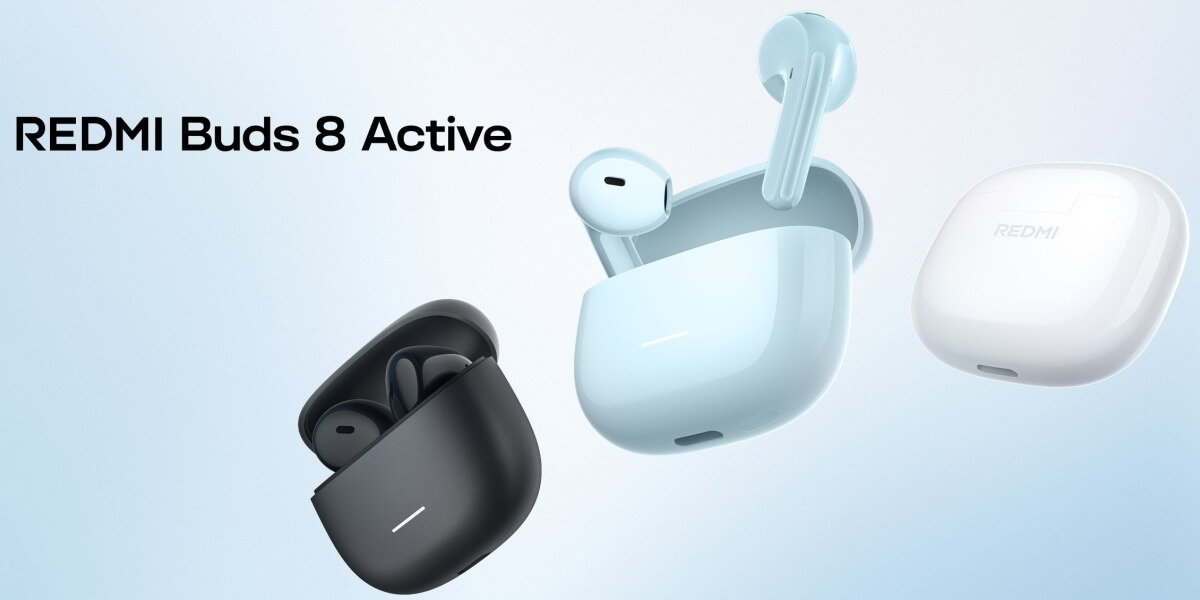  Redmi Buds 8 Active, zdroj: oficiální stránky