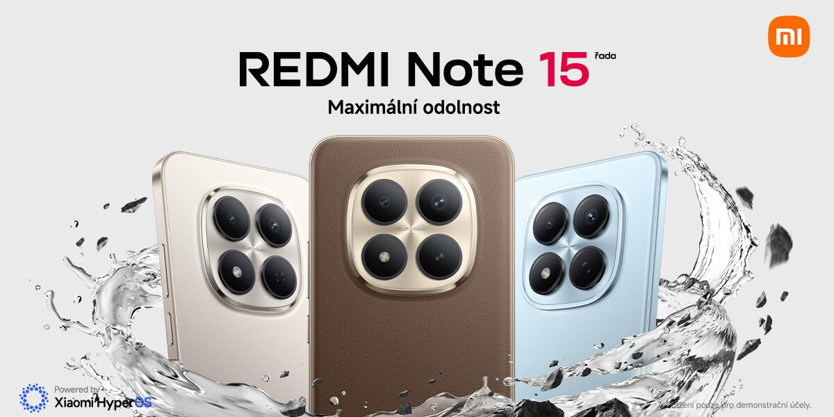 Redmi Note 15 Pro 5G nebo Redmi Note 15 Pro+ 5G - dárek za recenzi