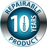 Opravitelnost 10 let Ikona pro opravitelnost 10 let