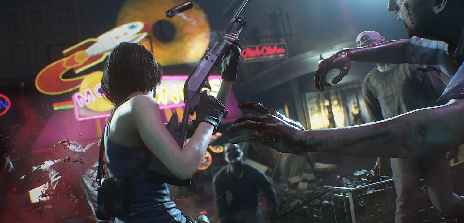 Resident Evil 3 Remake; screenshot: ulice