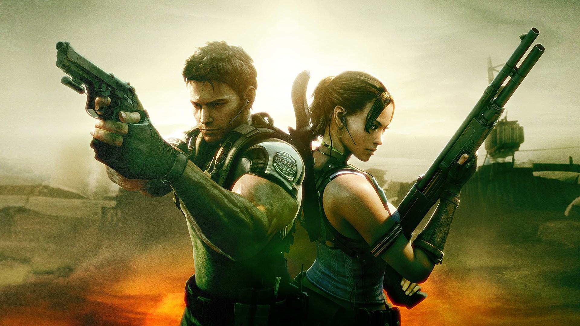 Resident Evil 5 remake; screenshot: cover