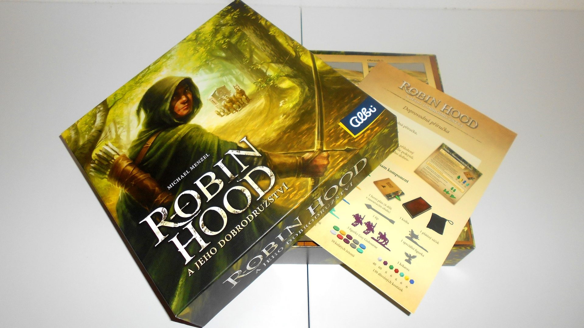 Robin Hood a jeho dobrodružství; foto: obal