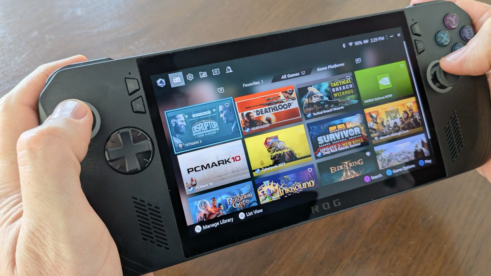 ROG Xbox Ally; screenshot: cover